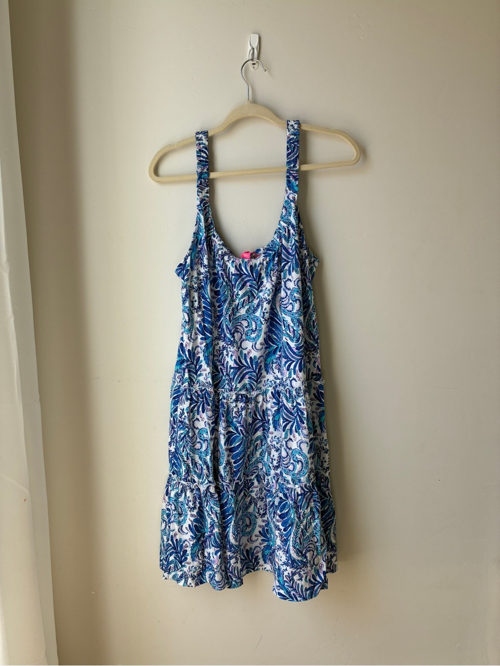 Lilly Pulitzer Blue, Turquoise & Pink Floral Top